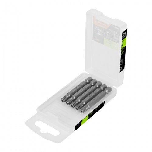 Estuche con 5 puntas torx T30 con seguro largo 2', Expert 12484 PUDE-6230