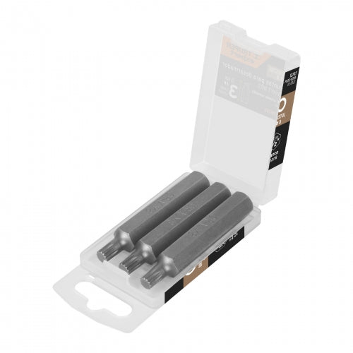 Estuche con 3 puntas bristol M8 largo 3', Truper Expert 12707 PUDE-8208