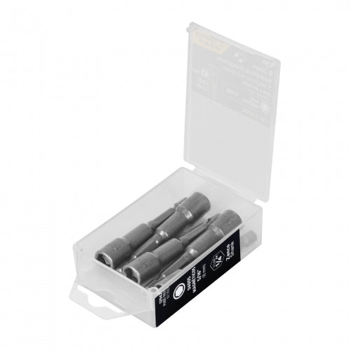 Estuche con 5 dados magnéticos de 6 mm largo 2-1/2', Expert 12946 PUDE-9006