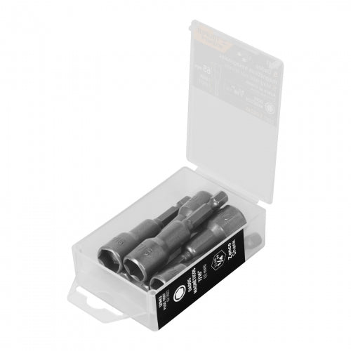 Estuche con 5 dados magnéticos de 7/16' largo 2-1/2', Expert 12943 PUDE-9087