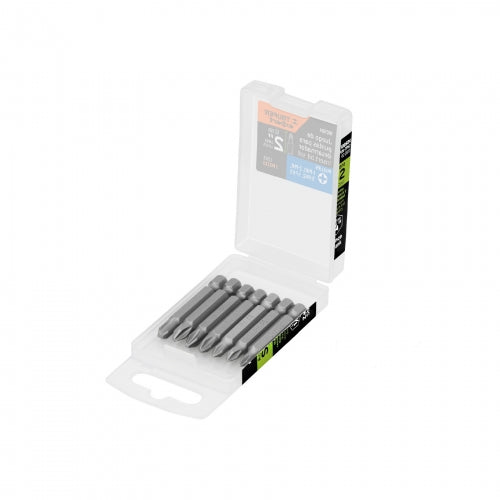 Estuche con 7 puntas de cruz combinadas largo 2', Expert 100504 PUN-7PH2