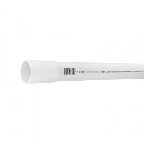 Tubo de 3 m de PVC de 2' hidráulico RD 26, Foset 40086 PVC-106