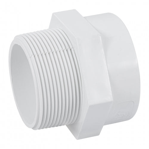 Adaptador macho de PVC de 2', Foset 45547 PVC-616