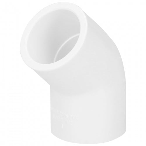 Codo 45° de PVC de 1/2', Foset 45414 PVC-861
