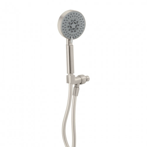 Regadera satín de teléfono 4' con soporte, Foset Element 45166 R-012N