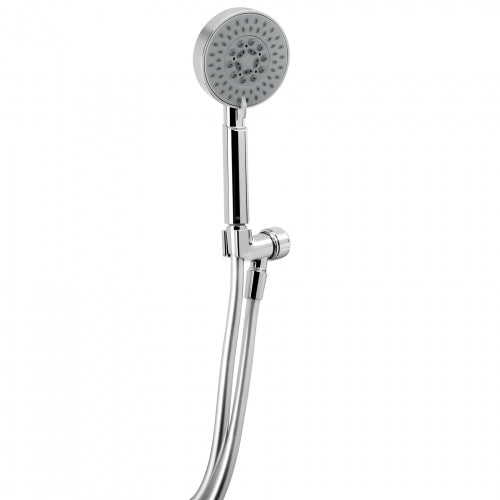Regadera cromo de teléfono 4' con soporte, Foset Element 45165 R-012