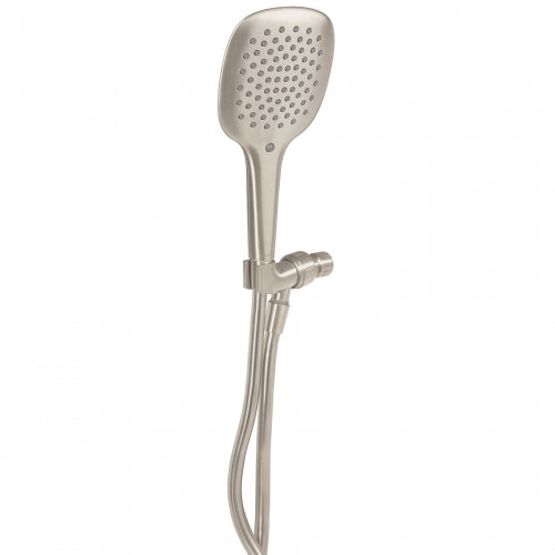Regadera satín de teléfono con soporte, Foset Riviera 45786 R-013N
