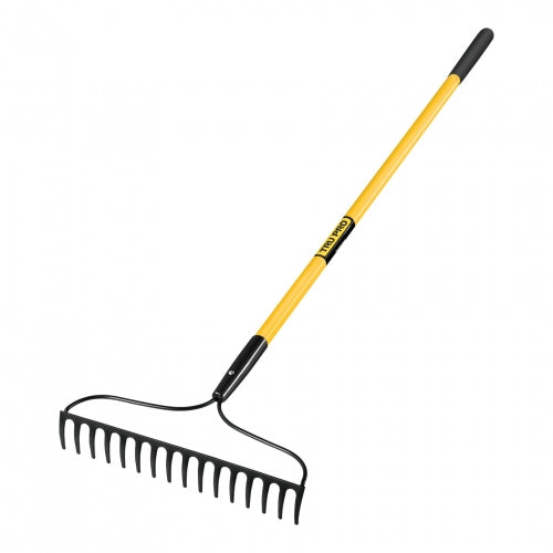 Rastrillo jardinero, 16 dientes, mango 60' fibra de vidrio 17885 R-16AMF