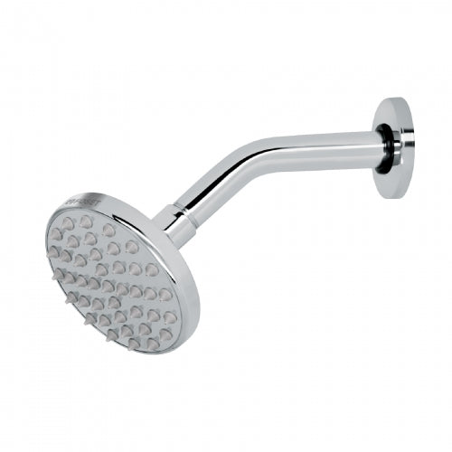 Regadera cromo 4' plato redondo, con brazo, Foset Element 49575 R-204
