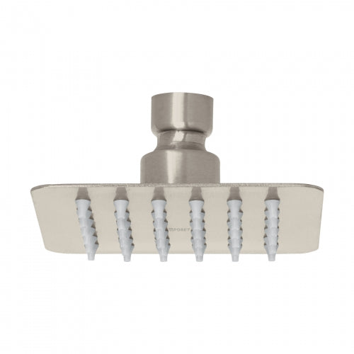 Regadera cuadrada 4', acero inox, sin brazo, satín, Túbig 47741 R-413SN
