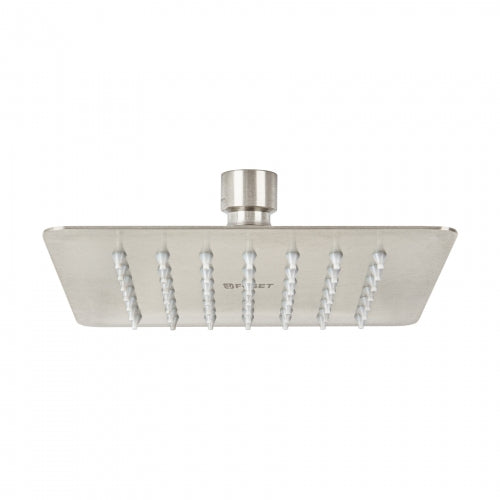Regadera cuadrada 6', acero inox, sin brazo, satín, Túbig 47743 R-414SN