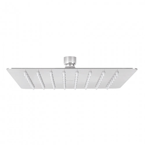 Regadera cuadrada 8', acero inox, sin brazo, cromo, Túbig 47739 R-415S