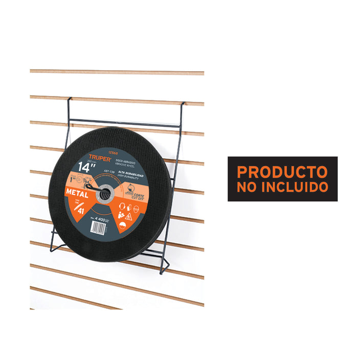 Rack para discos abrasivos 14', Truper 55321 R-DISA-14