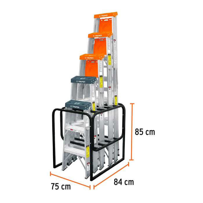 Rack de plástico para escobas, Truper 55863 R-ES