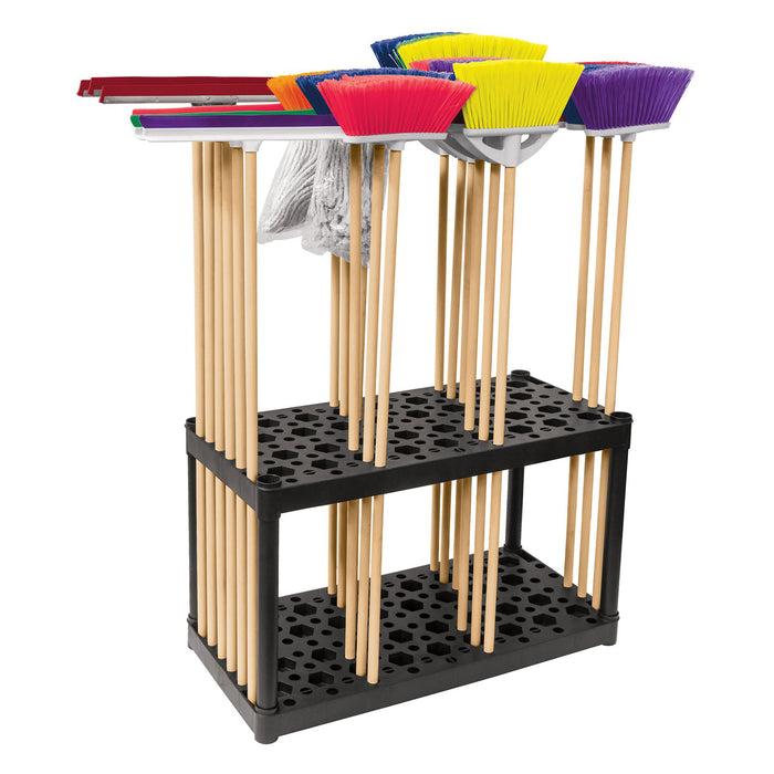 Rack de plástico para escobas, Truper 55863 R-ES