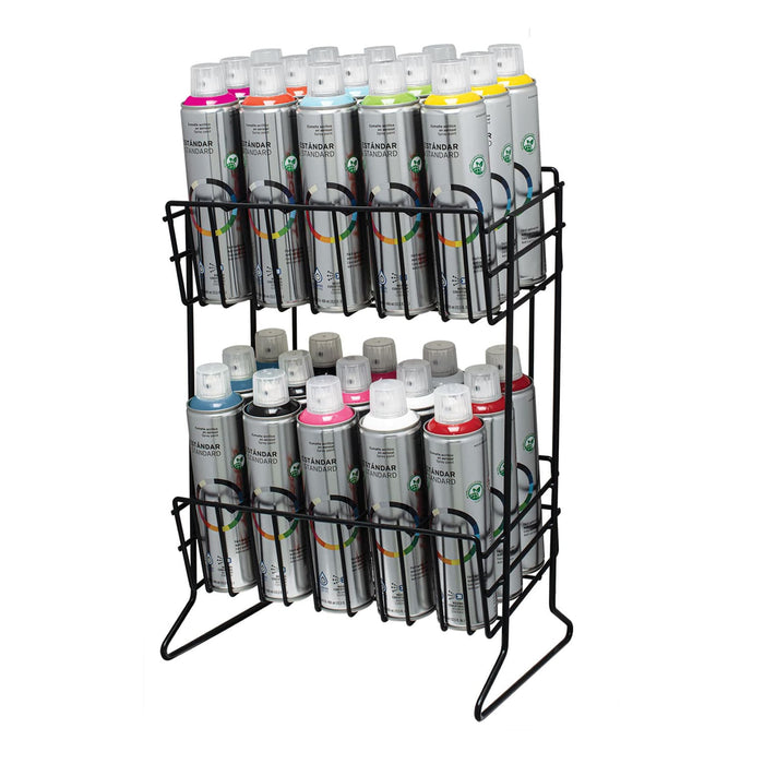 Rack para 30 pinturas en aerosol, Truper 50329 R-PINT-A