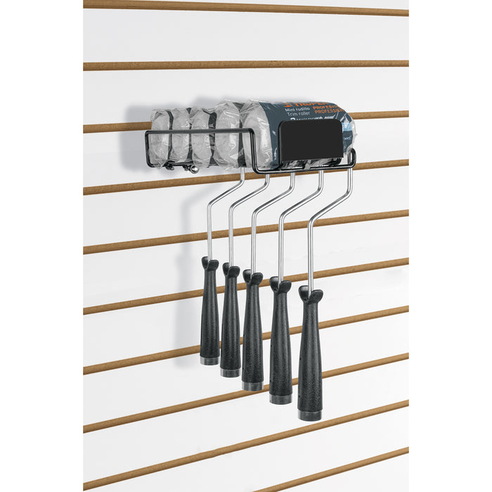 Rack para rodillos para pintar de 4', Truper 57044 R-ROPI-4