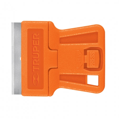 Mini raspador plástico con navaja de 1-1/2', Truper 12352 RASP-1