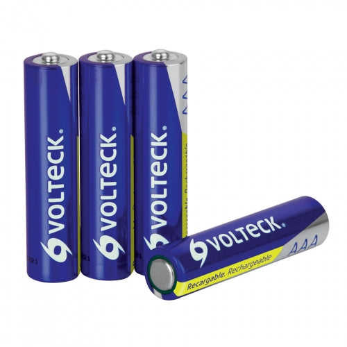 Blíster con 4 pilas AAA recargables uso general, 600 mAh 47201 RE-AAA2