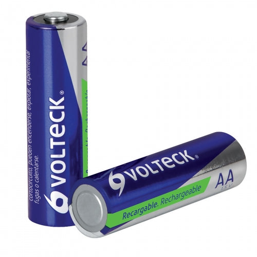 Blíster con 2 pilas AA recargables larga duración, 2500 mAh 47204 RE-AA