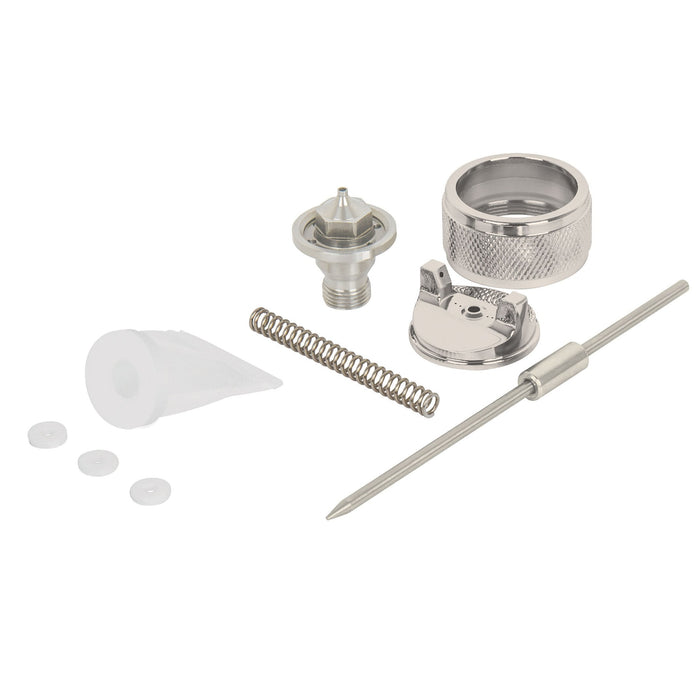 Pistola p/pintar succión HVHP vaso alum, 1.8mm, 3 vál Truper 14085 PIPI-320