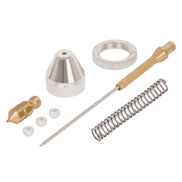 Pistola compacta p/retoque LVMP vaso alum, 0.5 mm, Truper 11098 PIPI-400