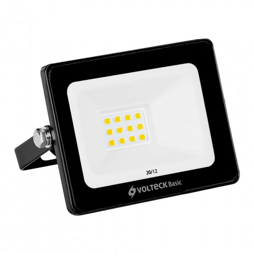 Reflector ultra delgado LED 10 W luz cálida, Volteck Basic 28089 REF-400LC