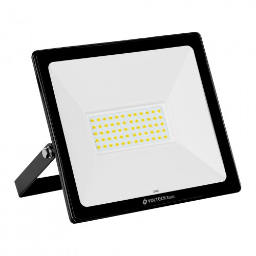 Reflector ultra delgado LED 50 W luz de día, Volteck Basic 22043 REF-403L