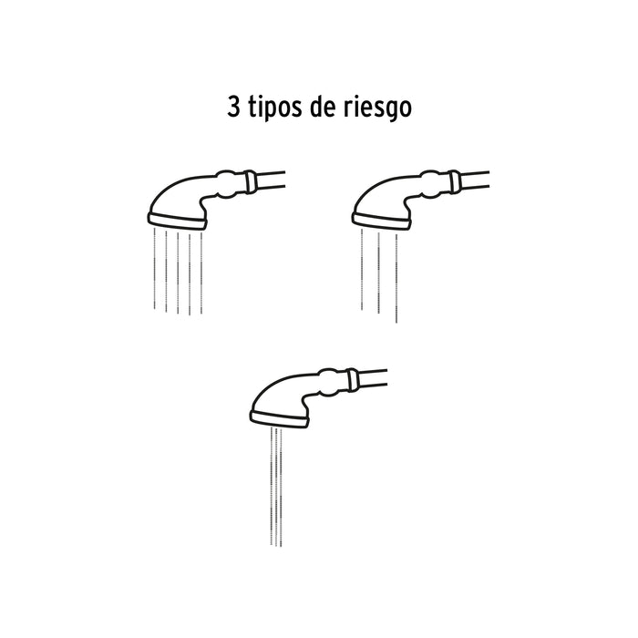 Pistola para riego tipo regadera de 32', Truper 10325 REG-32