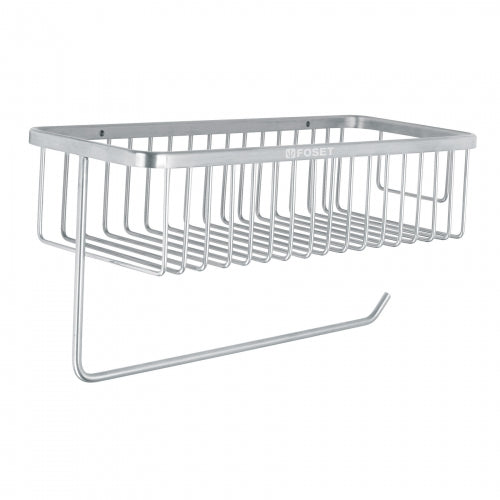 Portarrollo y especiero en cromo para cocina, Foset Riviera 46351 RIA-95