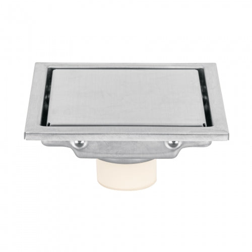 Resumidero reversible de 4', anti olores, acero inox, Aqua 46543 RS-703