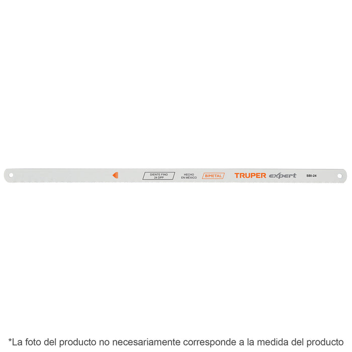 Blíster con 2 seguetas bimetálicas de 24 DPP, Truper Expert 19700
