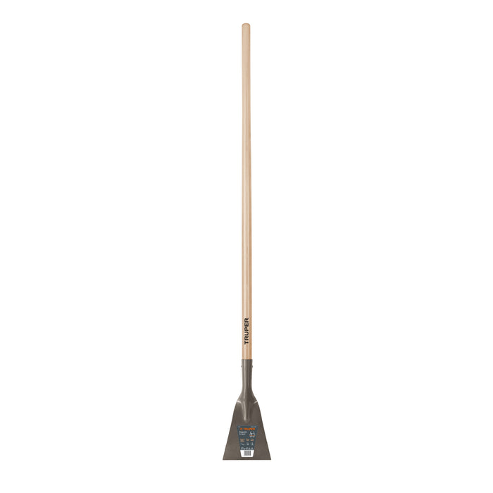 Raspador forjado de 7', mango largo de 54', Truper Código: 18652
