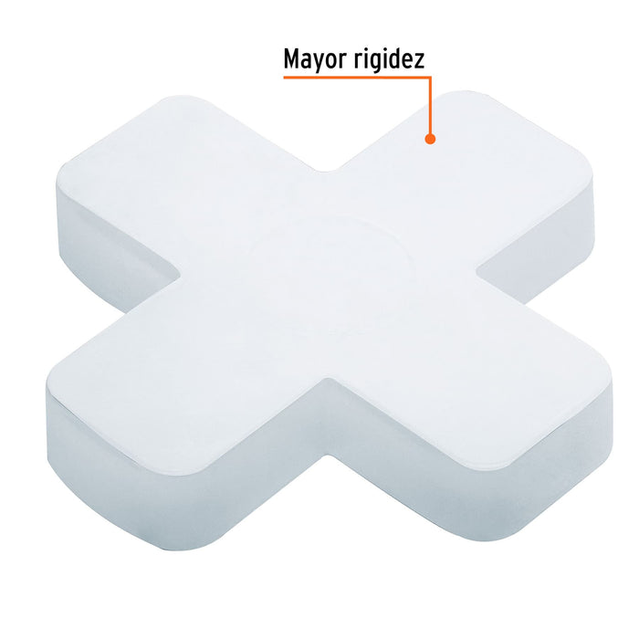 Bolsa con 75 separadores de 10 mm de losetas, Truper 11941 SELO-100