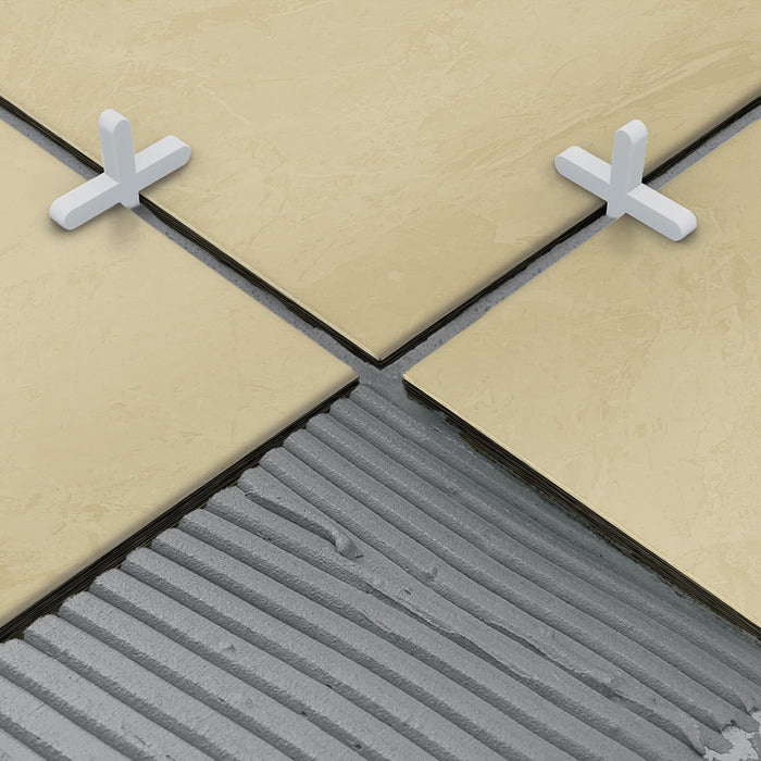 Bolsa con 75 separadores de 8 mm de losetas, Truper 11940 SELO-80