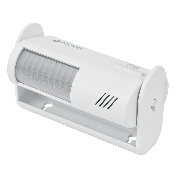 Sensor de movimiento con alarma y timbre, Volteck 46595