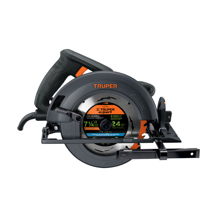 Sierra circular 7-1/4' 1800 W, industrial, Truper 11779