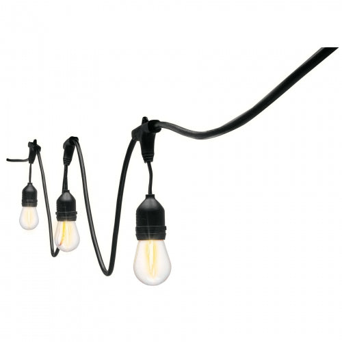 Serie de 14.6 m con 24 luces de LED para exterior, Volteck 49991 SL-14L