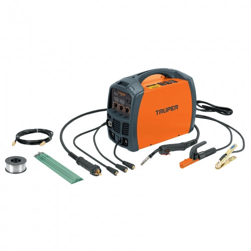Soldadora para microalambre y electrodo, 130 A, Truper 13191 SOMI-130X