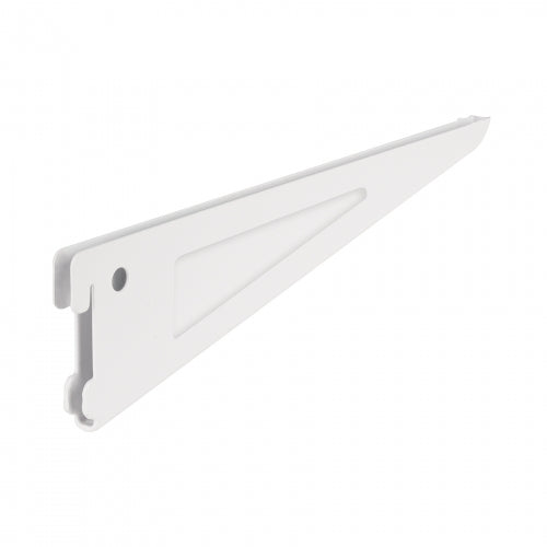 Ménsula plana blanca para cremallera doble, 27cm, Fiero 47714 SOMO-10MD