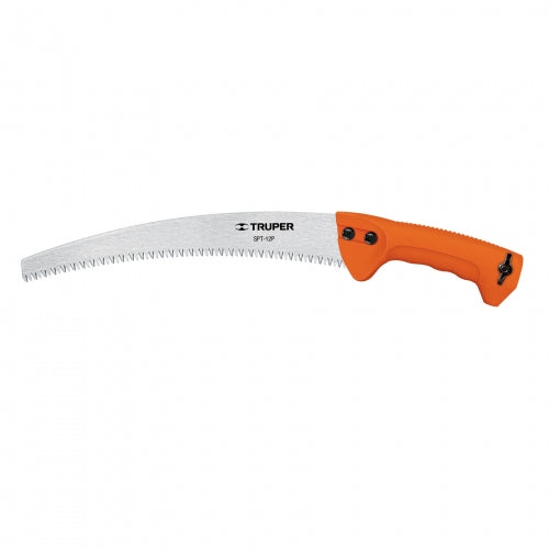 Serrucho de poda 12' hoja curva 6 DPP mango plástico, Truper 101389 SPT-12P