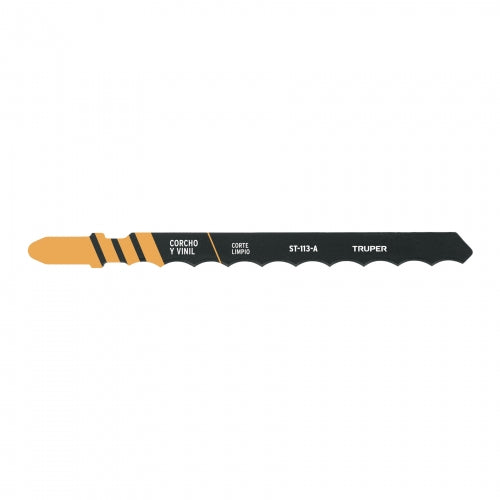 Blíster 5 seguetas T, cuchilla HCS, para material suave 103070 ST-113-A