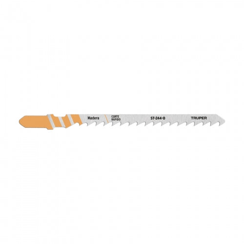Blíster con 5 seguetas 6 DPP zanco 'T' corte curvo madera 18133 ST-244-D