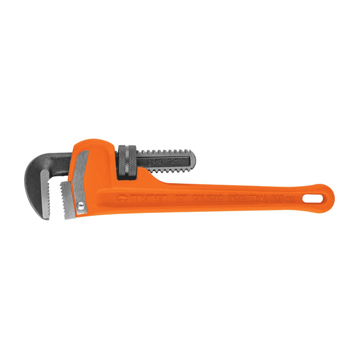 Llave stilson 12' cuerpo robusto de hierro dúctil, Truper 15837 STI-12