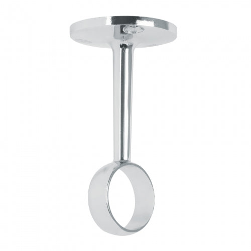 Soporte central para tubo redondo de clóset, Hermex 48976 STR-3