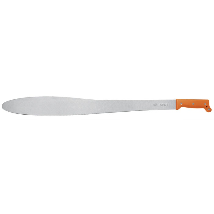 Machete Caguayano 27' cacha naranja remachada, Truper 15880 T-1173-27P