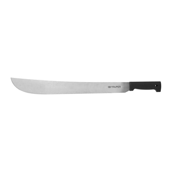 Machete estándar 22' cacha negra inyectada, Truper 15867 T-460-22B
