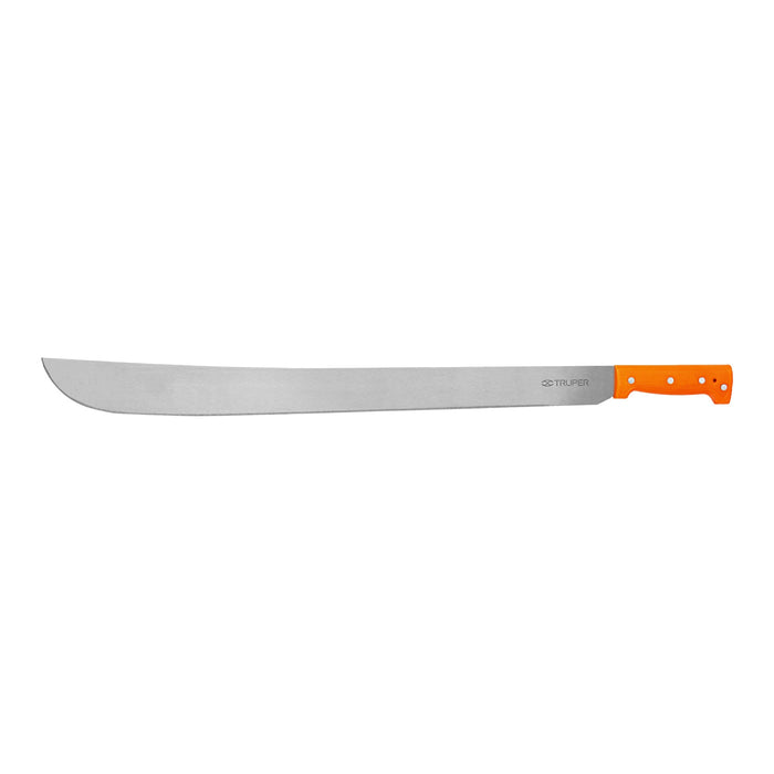 Machete estándar 26' cacha naranja remachada, Truper 15889 T-460-26P