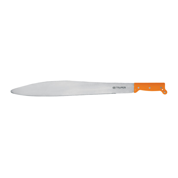 Machete acapulqueño de 22' cacha naranja, Truper 15871 T-905-22P