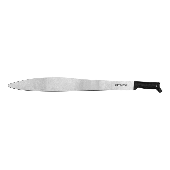 Machete acapulqueño de 24' cacha negra inyectada, Truper 15861 T-905-24B